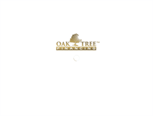 Tablet Screenshot of oaktreefinancing.com